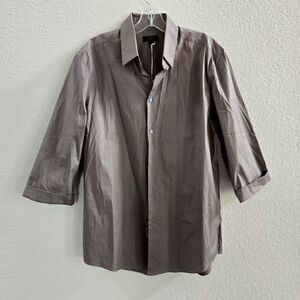 COS men's 3/4 Sleeve shirt size 16 M L